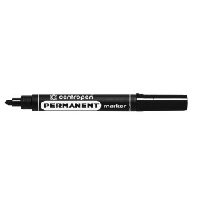 Маркер перманентный CENTROPEN, черный, 2,5мм 8566-1 (597)