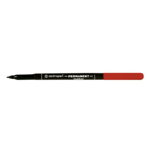 Маркер CENTROPEN Permanent 2536/02, 1 мм червоний (6116)