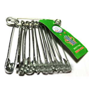 Булавки (№4/53mm/12шт) комплект булавок (6386)