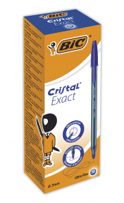 Ручка шариковая BIC Cristal Exact, синяя, 0,7мм (6481)
