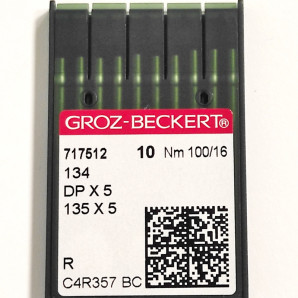 Голки для промислових швейних машин Groz-Beckert DPx5, R, №100 (6774)