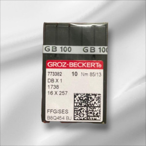 Голки для промислових швейних машин Groz-Beckert DBx1, FFG/SES, №85/13 (6858)