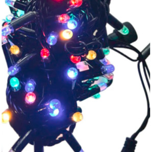 Гирлянда уличная светод. линейная Ultralight 64485 DL String 100Led 10м. IP65 без контролера, разноцветный свет (6910)