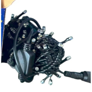 Гірлянда світлодіодна лінійна Ultralight 64454 DL String 100Led 10м. IP44, різнокольорове світло, без контролера (6920)