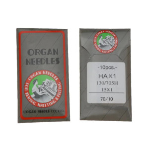 Голки швейні універсальні ORGAN №70 для побутових швейних машин паперова упаковка 10 штук (6970)