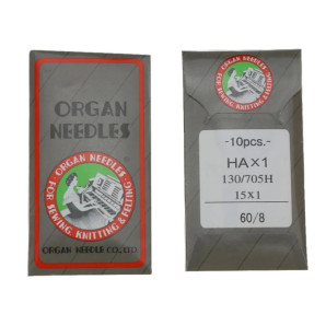 Голки швейні універсальні ORGAN №60 для побутових швейних машин паперова упаковка 10 штук (6982)