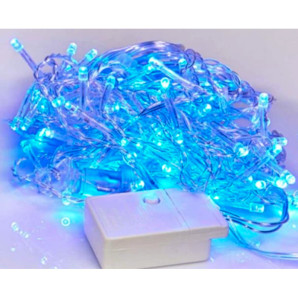 Гірлянда внутрішня світлодіодна Ultralight 64348 DL String 200Led, IP 20, 20м. синє світло, з контролером (7065)
