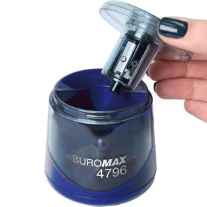 Стругачка автоматична для олівців Buromax ВМ4796 (7077)