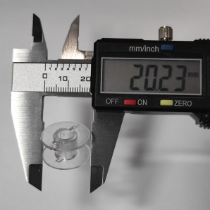 Шпульки Peri для бытовых швейных машин (20х11mm) пластиковые, эконом вариант (7125)