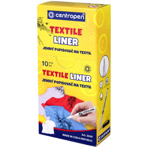 Маркер Textile Liner 2639 0.6-0.8 мм черный (7233)