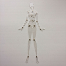 Шаблон женская фигура Lekala Fashion Doll (5987)