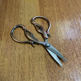 Ножиці "Elegant Diamond" колір мідь 10,5см (6274)