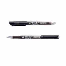 Ручка гелева "Пиши-Стирай" ERASE SLIM, 0.5 мм, чорні чорнила BM.8300-02 (6307)