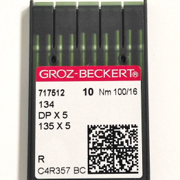 Голки для промислових швейних машин Groz-Beckert DPx5, R, №100 (6774)