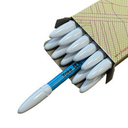 Маркер для тканини Yoke Water Erasable Pen змивний водою, маркер для портного блакитного (6852)