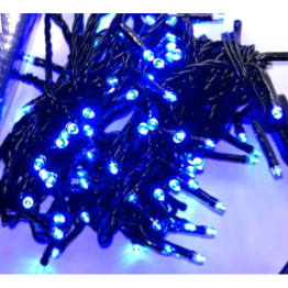 Гірлянда вулична світлодіодна лінійна Ultralight 64478 DL String 100Led 10м. IP65 без контролера, синє світло (6925)