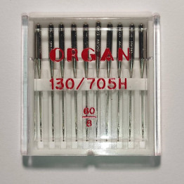 Иглы швейные универсальные ORGAN №60 пластиковый бокс 10 штук для бытовых швейных машин (6995)