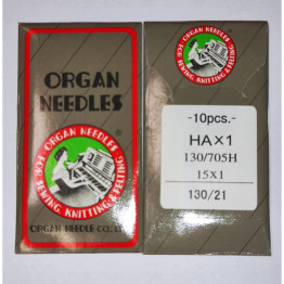 Голки швейні універсальні ORGAN №130 для побутових швейних машин паперова упаковка 10 штук (6998)
