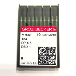 Голки для промислових швейних машин Groz-Beckert DPx5, R, №120/19 (7059)