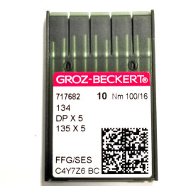 Голки для промислових швейних машин Groz-Beckert DPx5, FFG/SES, №100/16 (7121)