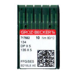 Голки для промислових швейних машин Groz-Beckert DPx5, FFG/SES, №80/12 (7161)